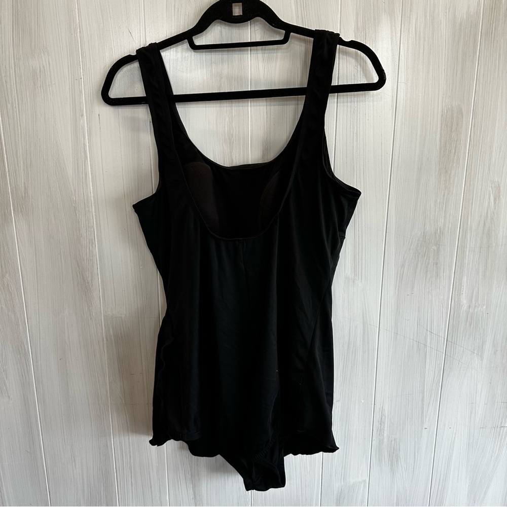 Womens Jantzen one piece black swimsuit bathing suits‎ plus size 22W